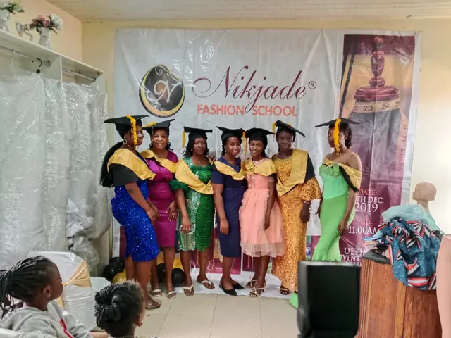Nikjade Fashion School graduation group photo