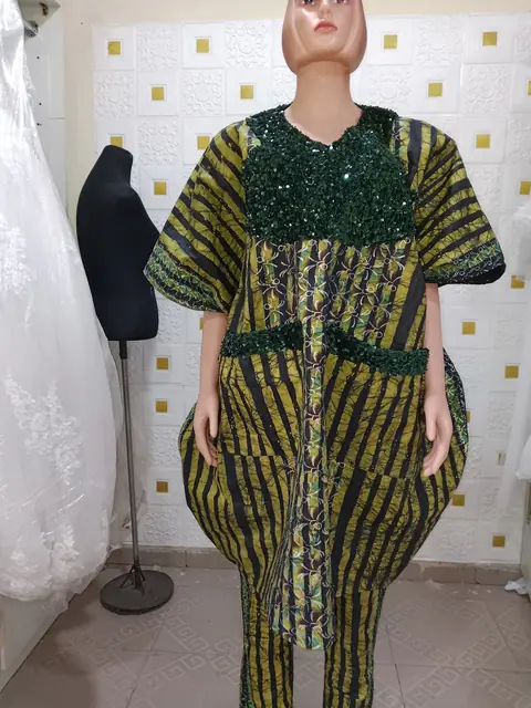 Bespoke Aso Oke outfit
